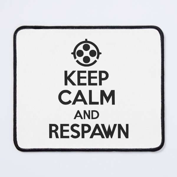 Item preview, Keep Calm and Respawn designed and sold by Frank Ring.