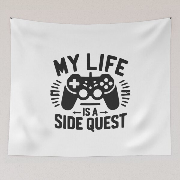 Item preview, My Life is a Side Quest designed and sold by Frank Ring.