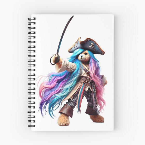 Artikelvorschau, Piratenbär mit gefärbtem Haar entworfen und verkauft von Osintown.