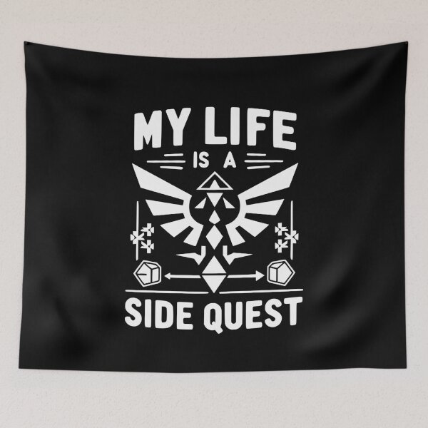Item preview, My Life is a Side Quest designed and sold by Frank Ring.