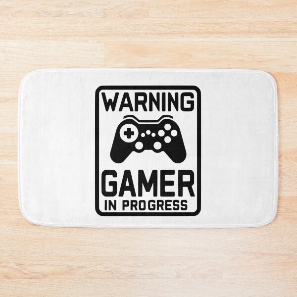 Item preview, Warning Gamer in Progress designed and sold by Frank Ring.
