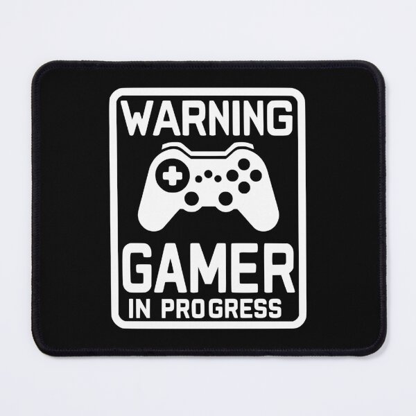 Item preview, Warning Gamer in Progress designed and sold by Frank Ring.
