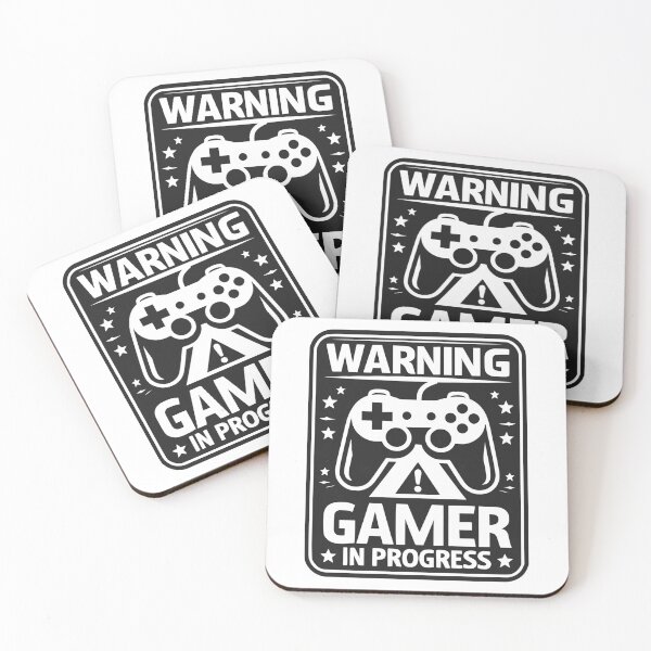 Item preview, Warning Gamer in Progress designed and sold by Frank Ring.