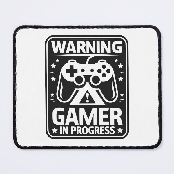 Item preview, Warning Gamer in Progress designed and sold by Frank Ring.