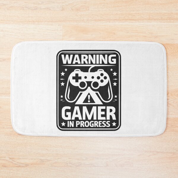 Item preview, Warning Gamer in Progress designed and sold by Frank Ring.