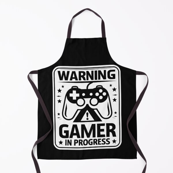 Item preview, Warning Gamer in Progress designed and sold by Frank Ring.