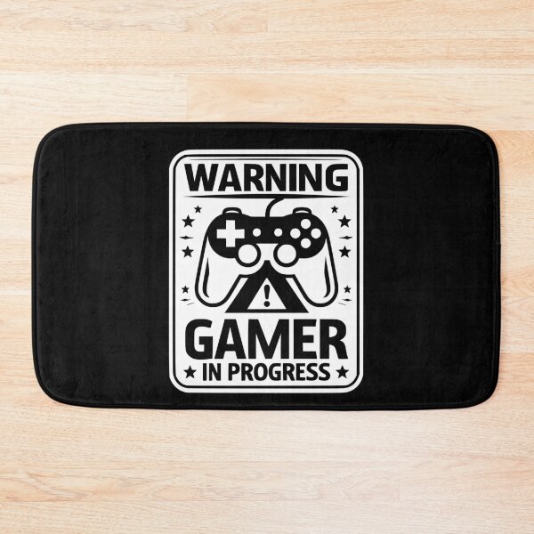 Item preview, Warning Gamer in Progress designed and sold by Frank Ring.