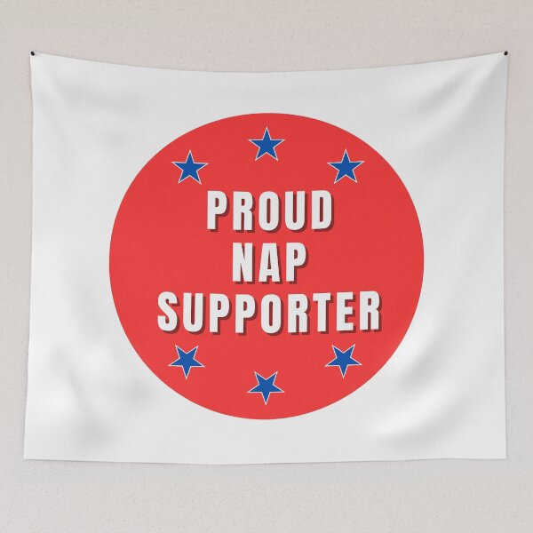 Item preview, Proud Nap Supporter (red) designed and sold by Kchika268.