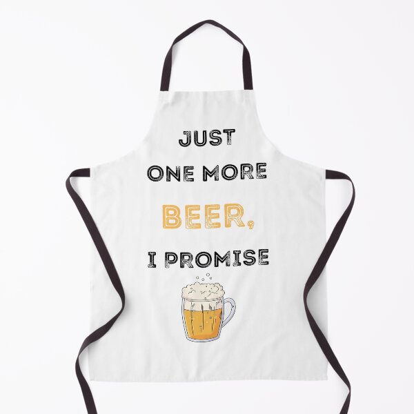 Item preview, Just One More Beer, I Promise designed and sold by KrissGraphShop.
