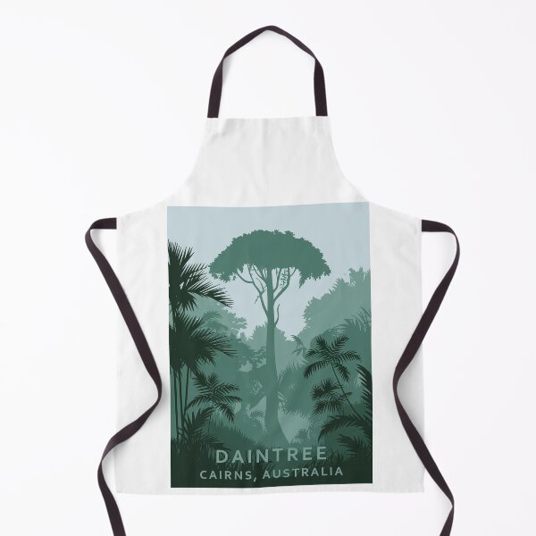 Item preview, Vintage Minimalist Retro Travel Poster - Daintree Cairns Australia designed and sold by pod24.