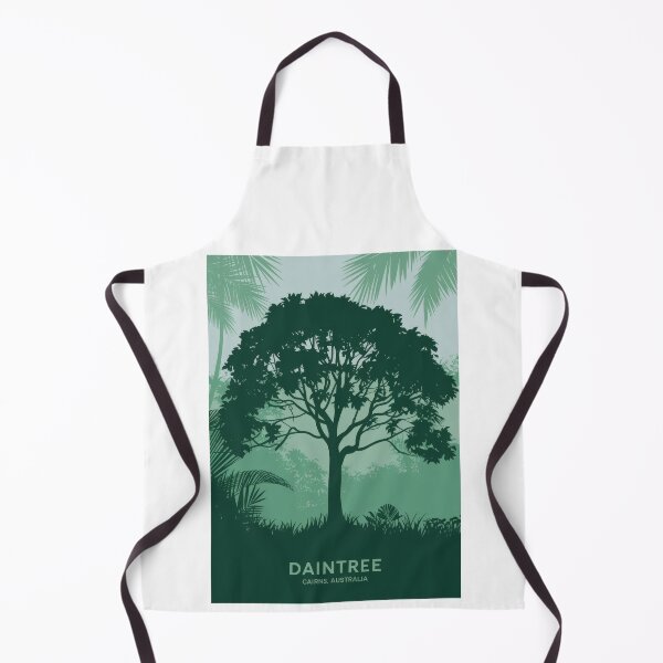 Item preview, Minimalist Vintage Travel Poster - Tropical Daintree Forest Cairns Australia designed and sold by pod24.