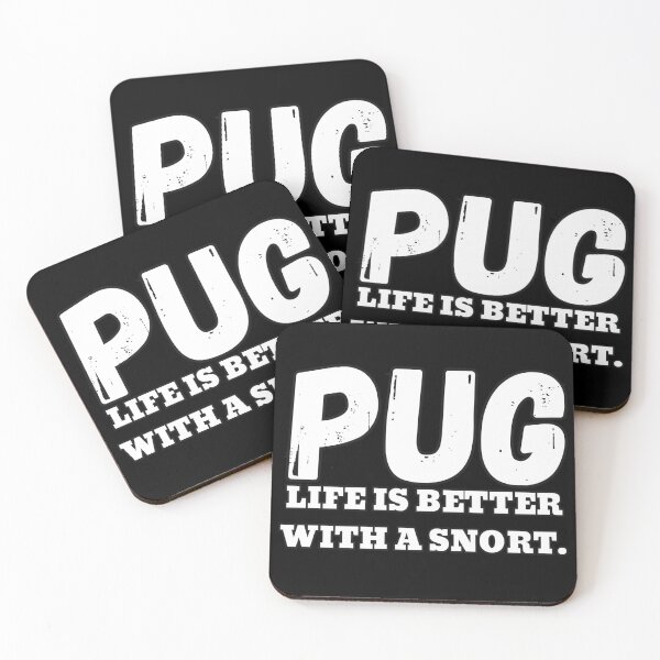 Item preview, PUG LIFE IS BETTER WITH A SNORT designed and sold by TheMostLikely.