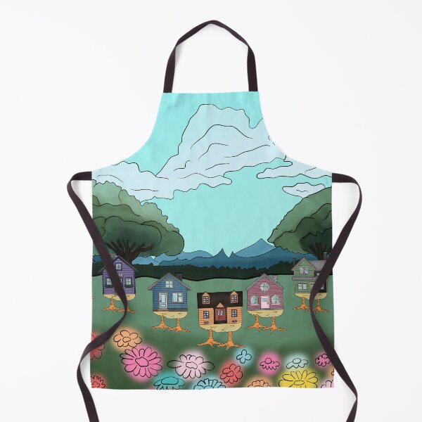 Item preview, A Flock of Baba Yaga Huts designed and sold by Marguerite Artistry.