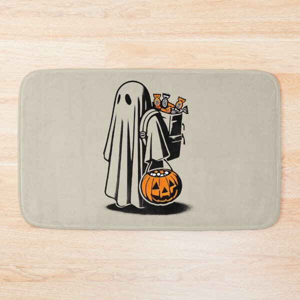 Item preview, Trick or Treating Ghost with Candy Bucket designed and sold by Blink Art Studio.