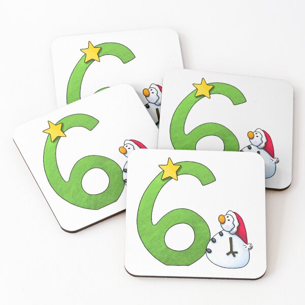 Item preview, Snowman - Number 6 - Advent Calendar  designed and sold by laureH.