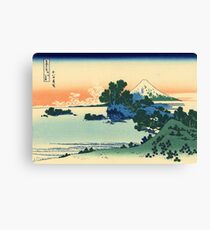 Shichiri beach in Sagami Province | Japan Canvas Print