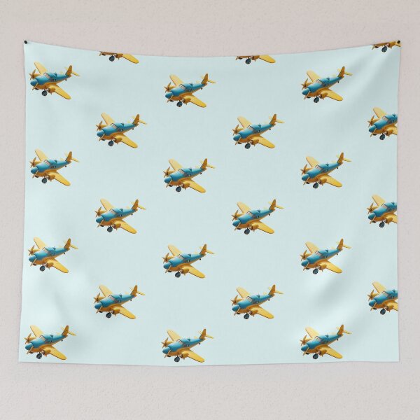 Item preview, Cute Cartoon Airplane Soaring in the Sky designed and sold by nada-art.