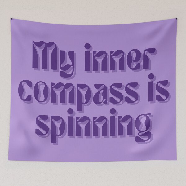 Item preview, My inner compas is spinning designed and sold by FuryHive.