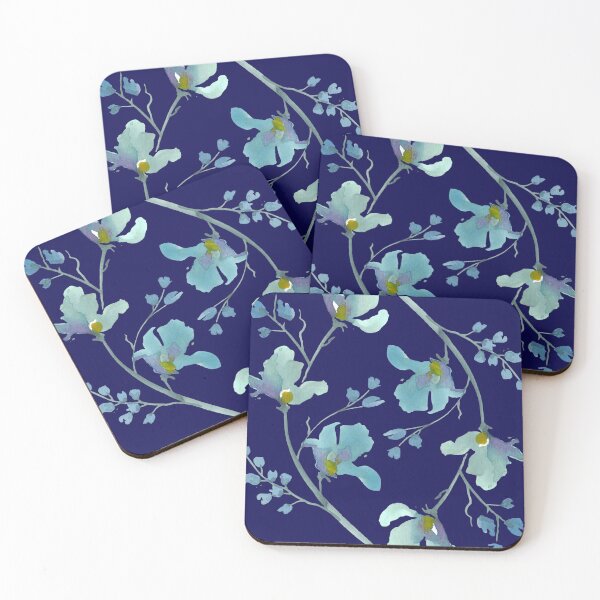 Item preview, Blue Watercolor Flower designed and sold by hallieharris.