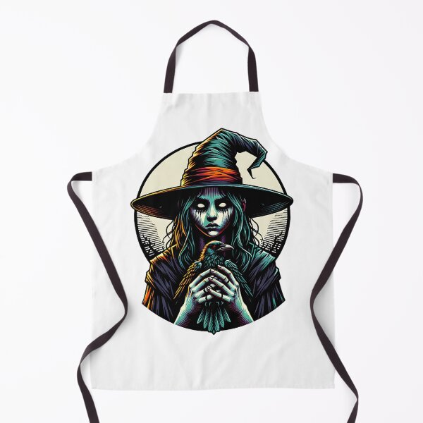 Item preview, Witch in the Moon with a Raven designed and sold by ReneMM.