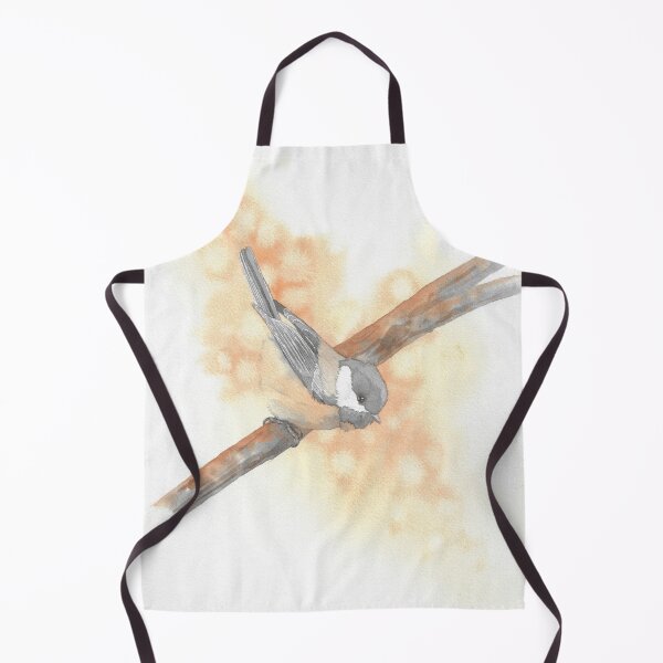 Item preview, black-capped chickadee watercolor designed and sold by L'Atelier Oranjade.