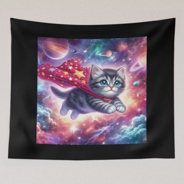 Item preview, Super Hero KItten 1 designed and sold by Sybille-Yates.