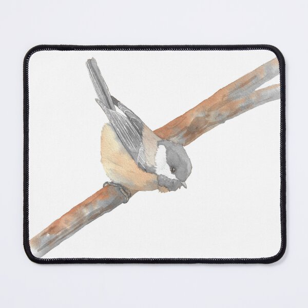 Item preview, black-capped chickadee watercolor 2 designed and sold by L'Atelier Oranjade.