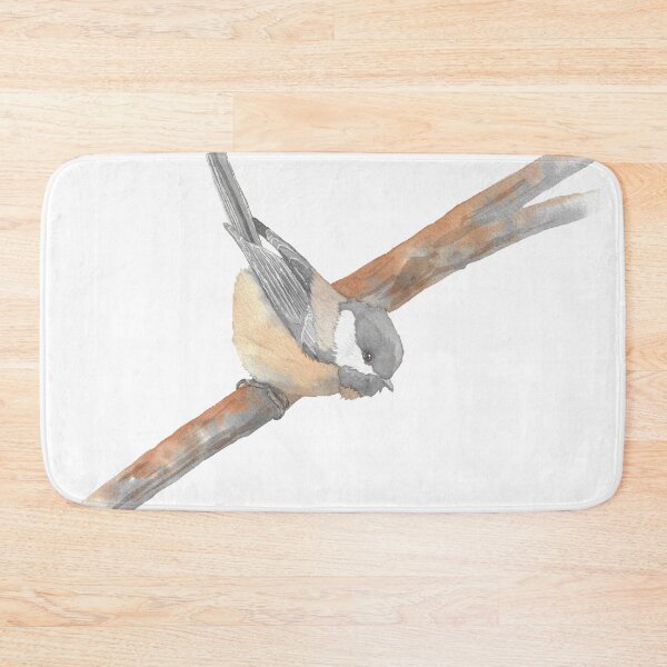 Item preview, black-capped chickadee watercolor 2 designed and sold by L'Atelier Oranjade.