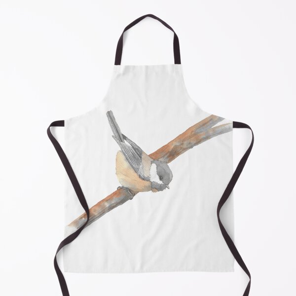 Item preview, black-capped chickadee watercolor 2 designed and sold by L'Atelier Oranjade.