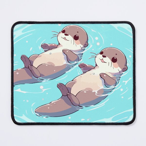 Item preview, Significant Otters Kawaii Otters Bath designed and sold by TomFrontierArt.
