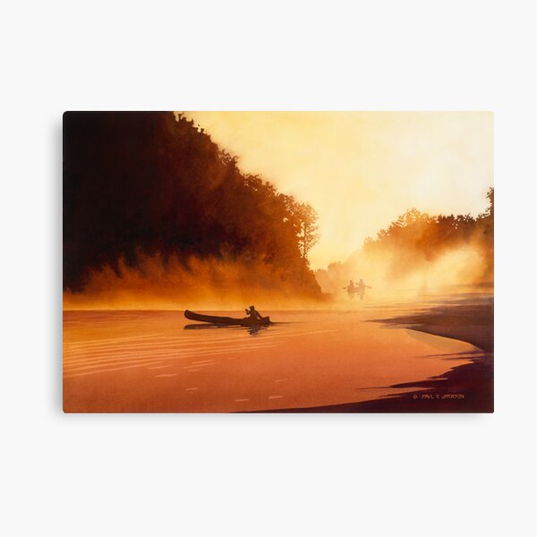 "Rendezvous" Watercolor Canvas Print