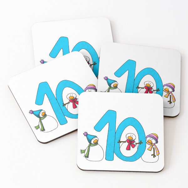 Item preview, Snowman - Number 10 - Advent Calendar  designed and sold by laureH.