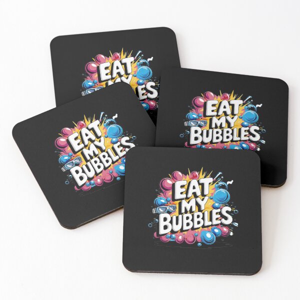 Item preview, Eat My Bubbles – Fun and Playful Swimming Design designed and sold by OwlWorks.