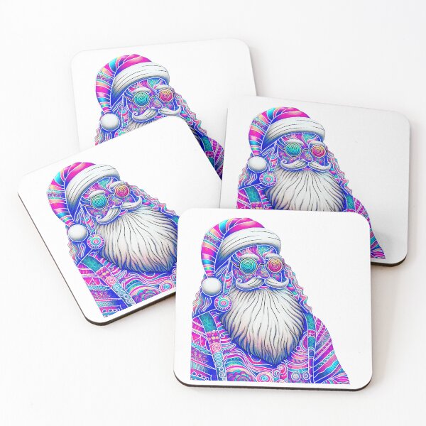 Item preview, Psychedelic Santa designed and sold by Osher-BioArt.