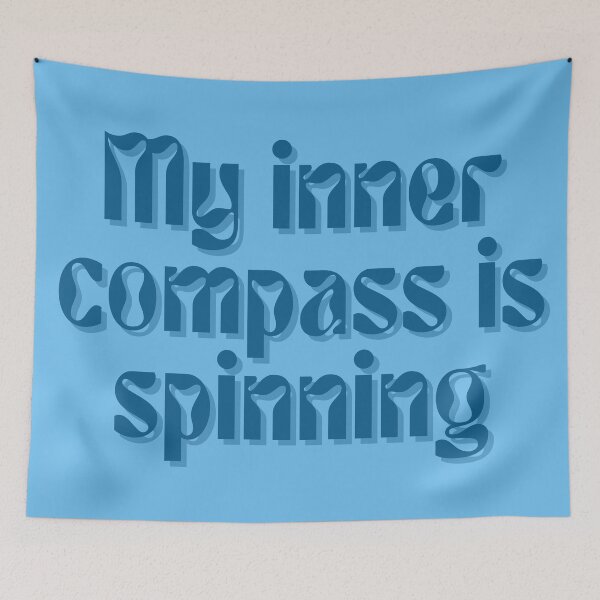 Item preview, My inner compas is spinning designed and sold by FuryHive.