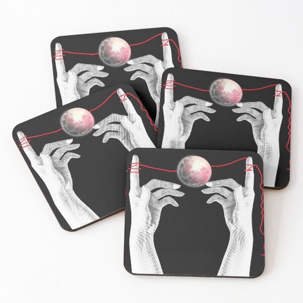 Item preview, Feminine energy - moon on a red thread designed and sold by Betinka.