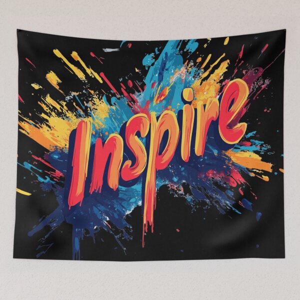 Item preview, Inspire: Bold Graffiti Lettering designed and sold by TotemTrovia.
