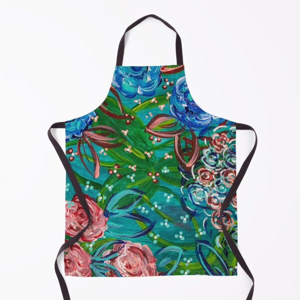 Item preview, Pink and Blue Abstract Roses designed and sold by Lisa Dailey.