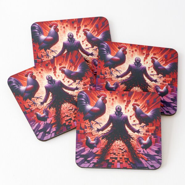 Item preview, Surreal Rooster Rapture designed and sold by FNORD-10111.