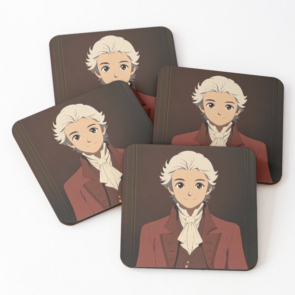 Item preview, Wolfgang Amadeus Mozart | Anime style designed and sold by ComicsFactory.