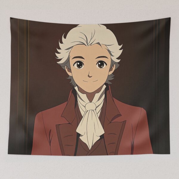 Item preview, Wolfgang Amadeus Mozart | Anime style designed and sold by ComicsFactory.