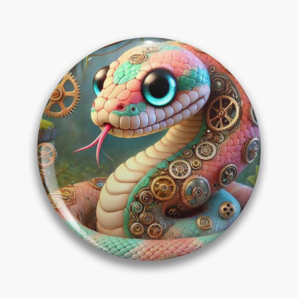 Item preview, Steampunk Enchi Ball Python designed and sold by Sillytoe.