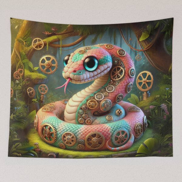 Item preview, Steampunk Enchi Ball Python designed and sold by Sillytoe.