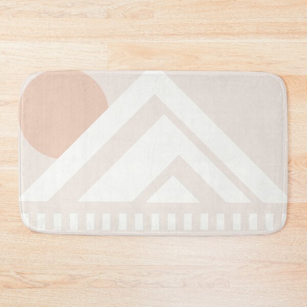 Item preview, Neutral Minimalist Abstract Mountain designed and sold by DesignByRoseCo.