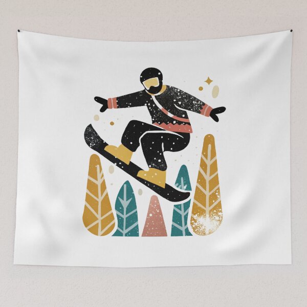 Item preview, Winter Idaho Ski Adventure - Schweitzer Mountain Skiing & Snowboarding Design designed and sold by Colorful-Garden.
