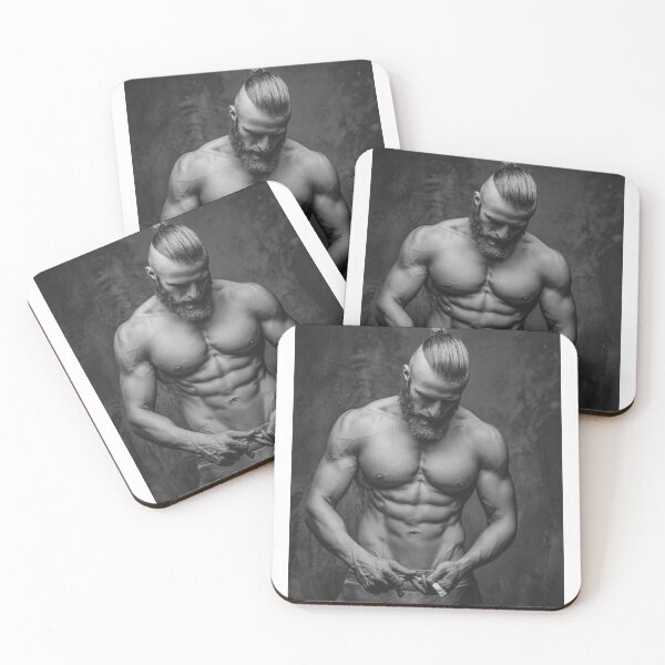 Item preview, Bastian: Muscular Bearded Man with Undercut designed and sold by Atlas Kai.
