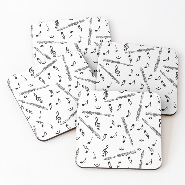 Item preview, Piccolo Music Note Pattern designed and sold by BartholGraphics.