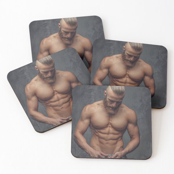 Item preview, Bastian: Muscular Bearded Man with Undercut designed and sold by Atlas Kai.