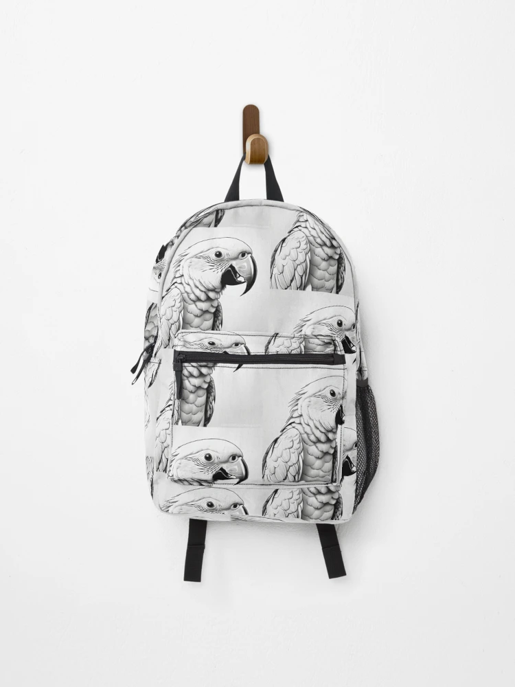 Thumbnail 1 of 3, Backpack, Parrot designed and sold by Anna Stim.