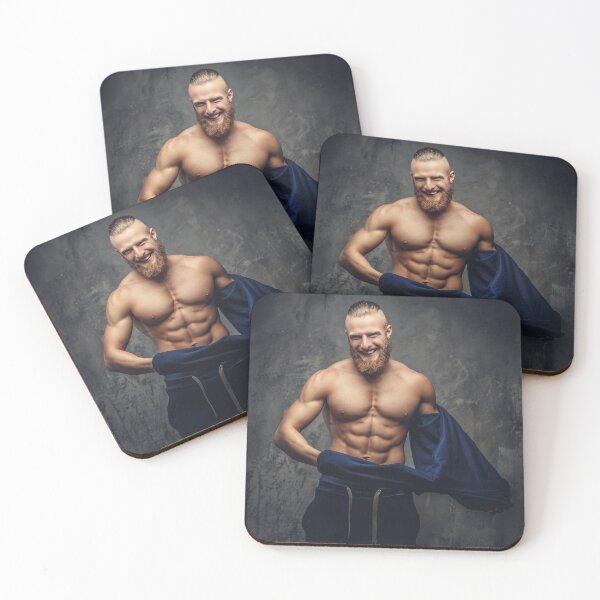 Item preview, Bastian: Muscular Bearded Man with Undercut designed and sold by Atlas Kai.